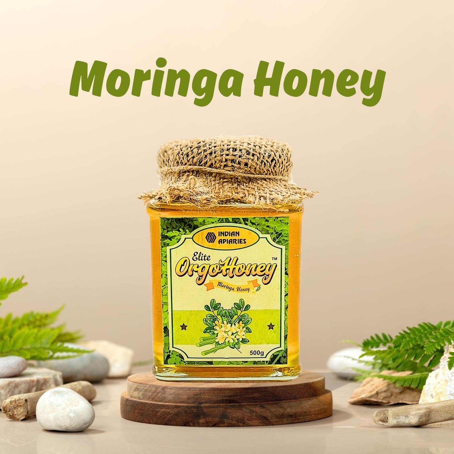 Raw Moringa Honey by Elite OrgoHoney