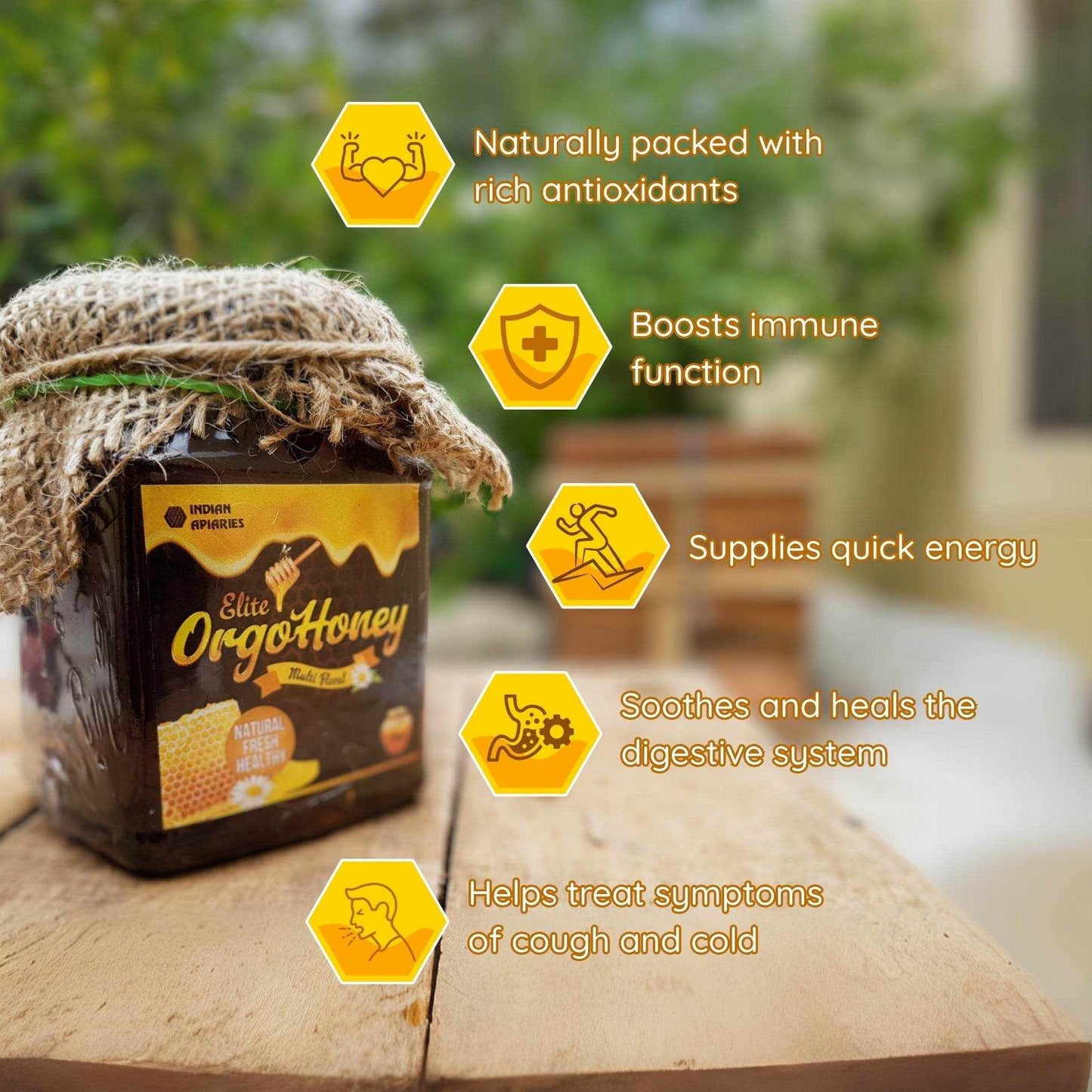 Raw Honey from Elite OrgoHoney