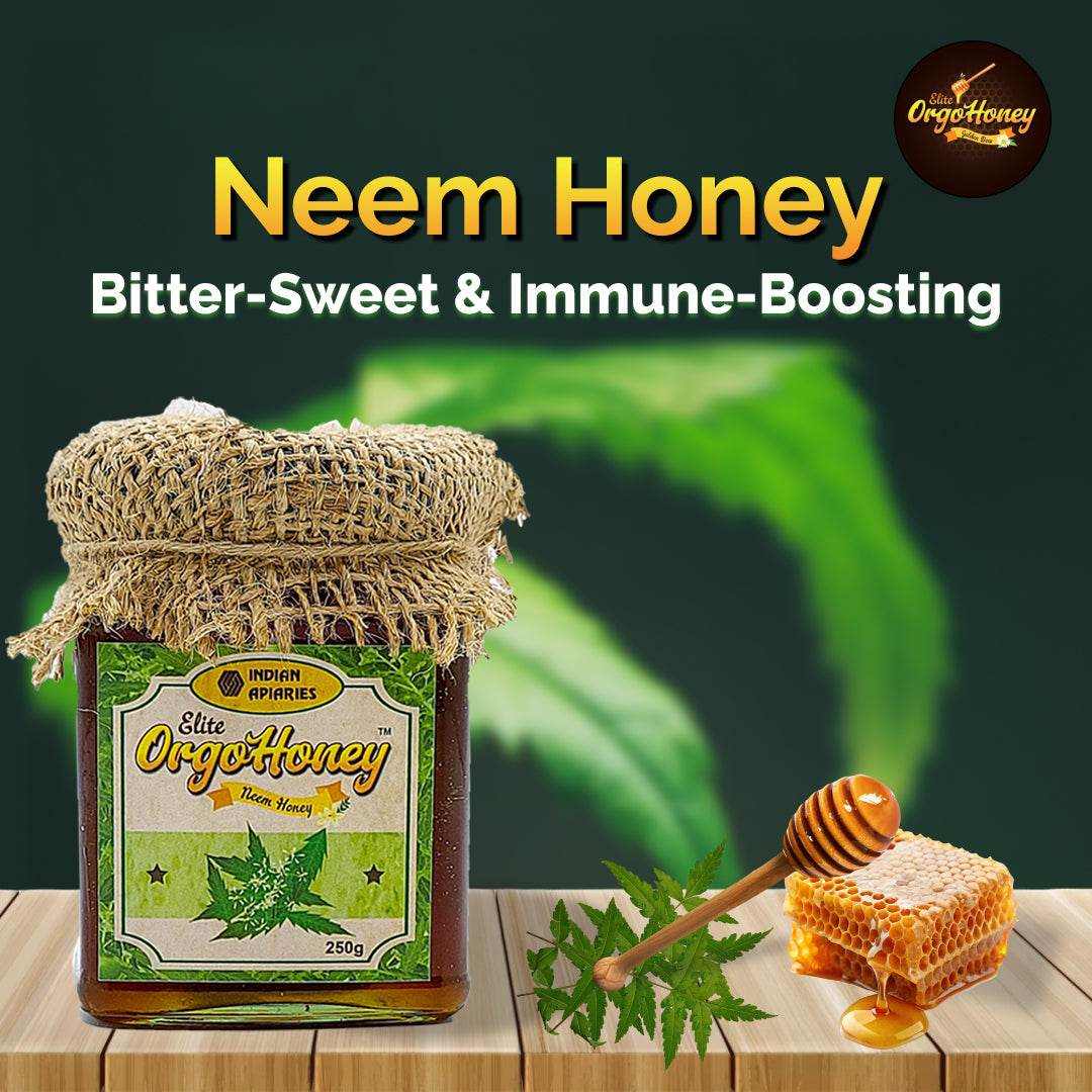 Elite OrgoHoney Natural Neem Honey β Premium Health-Boosting Sweetener