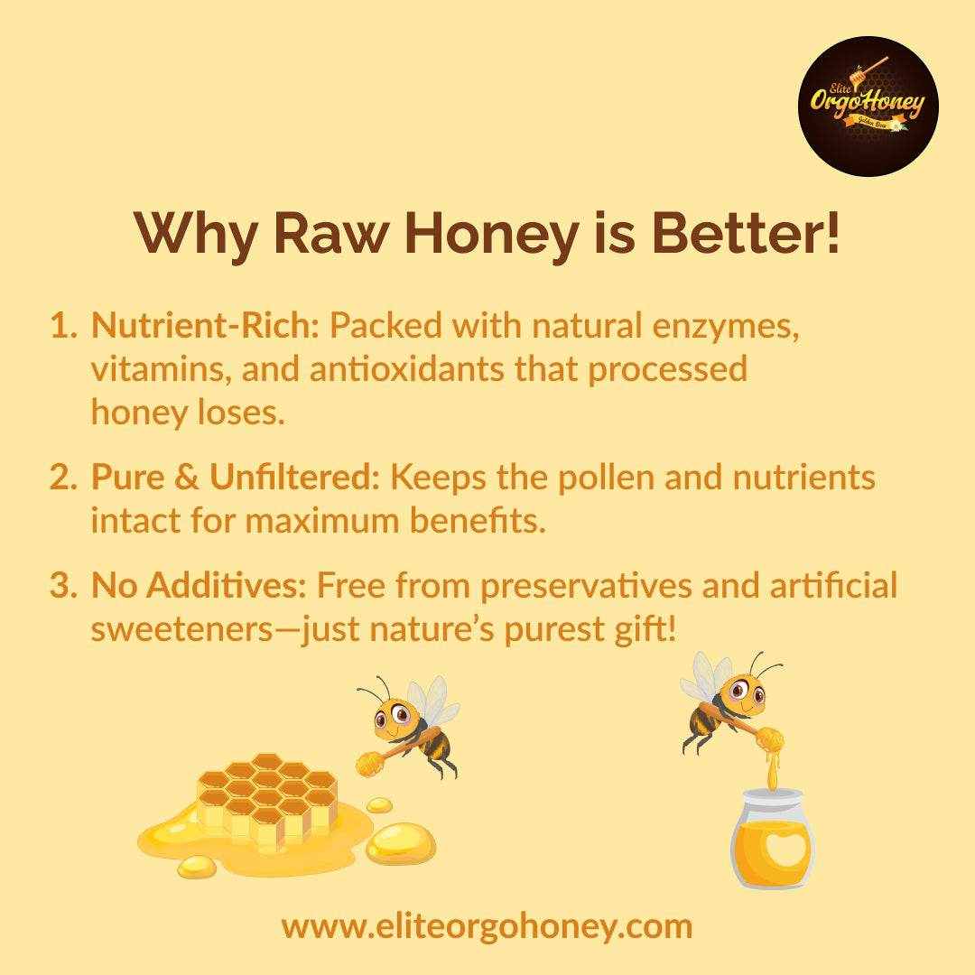 Elite OrgoHoney Original Neem Honey