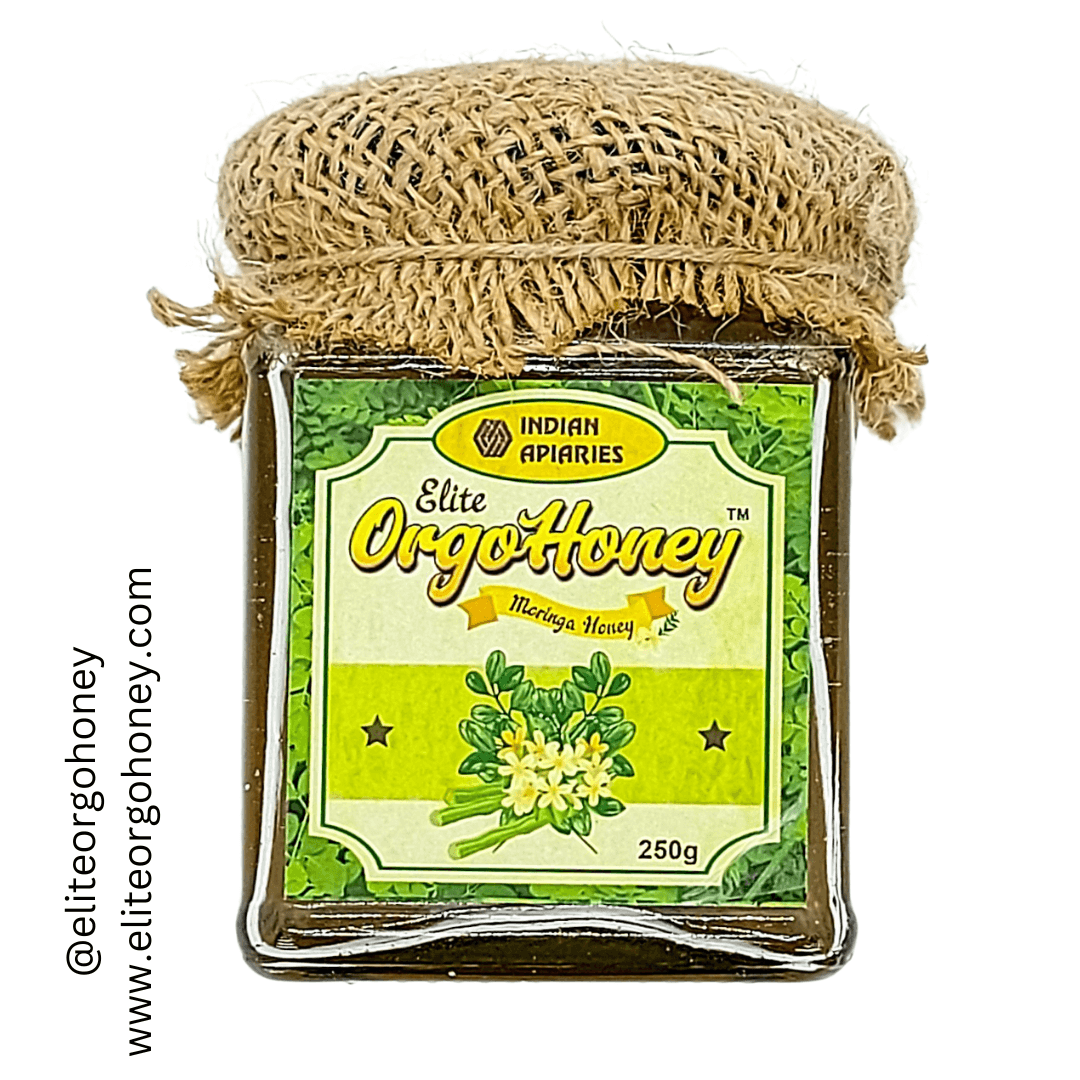 Elite OrgoHoney Moringa Honey – Natural Sweetener with Antioxidants and Nutrients