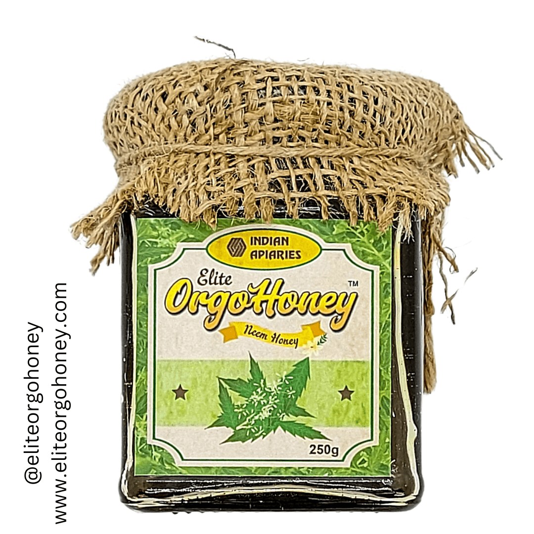 100% Natural Neem Honey Jar β Elite OrgoHoney