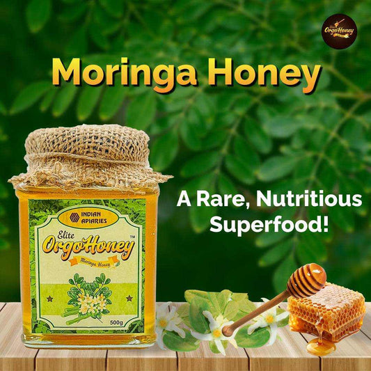 Elite OrgoHoney Moringa Honey – Superfood Sweetener with Health Benefits